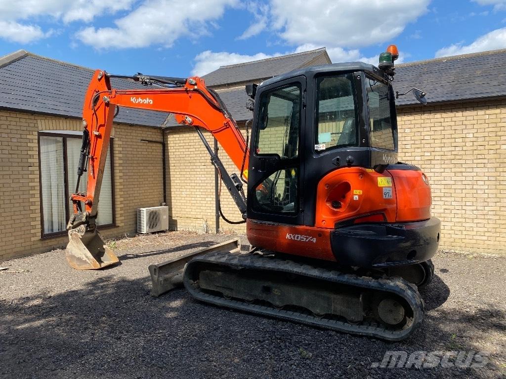 Kubota Kx057 소형 굴삭기 7톤 미만