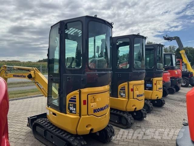 Komatsu PC 16 소형 굴삭기 7톤 미만