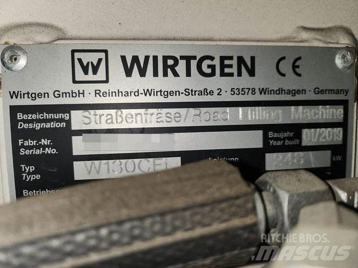 Wirtgen W130CFi 콘크리트 스톤 머신