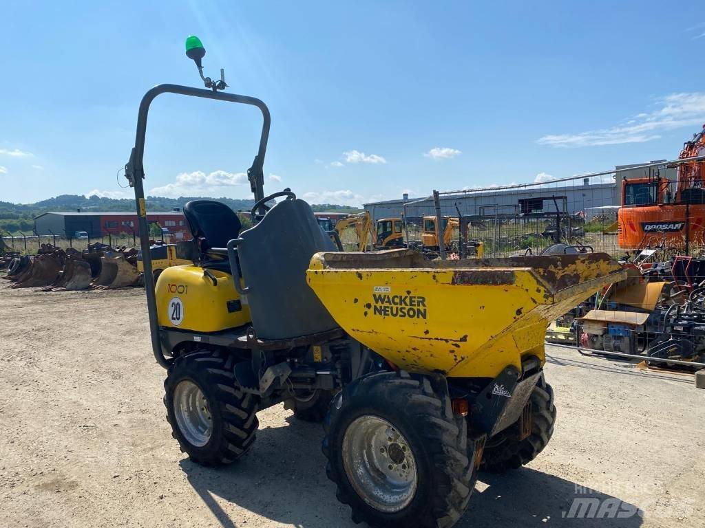 Wacker Neuson 1001 건설현장 덤프트럭