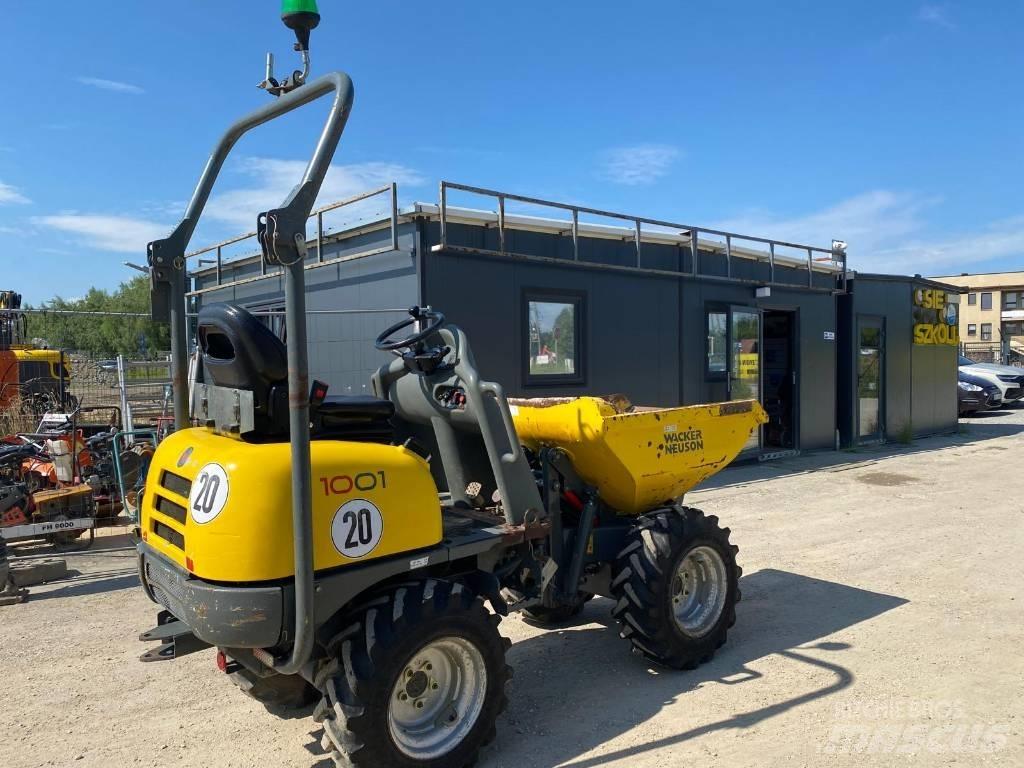 Wacker Neuson 1001 건설현장 덤프트럭