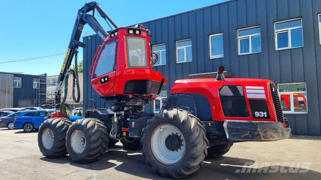 Komatsu 931 원목 하베스터