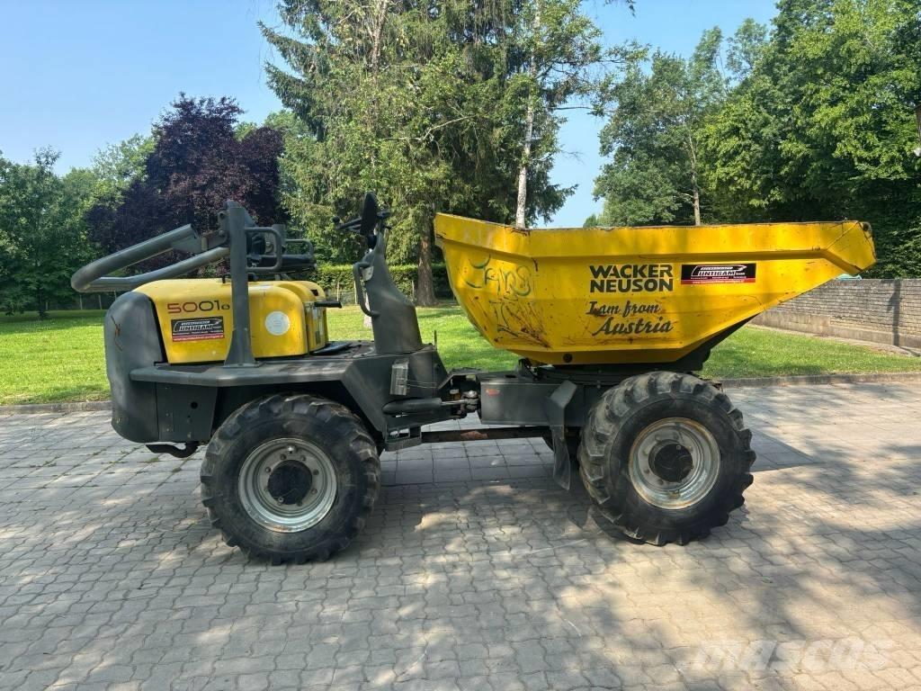 Wacker Neuson 5001 건설현장 덤프트럭