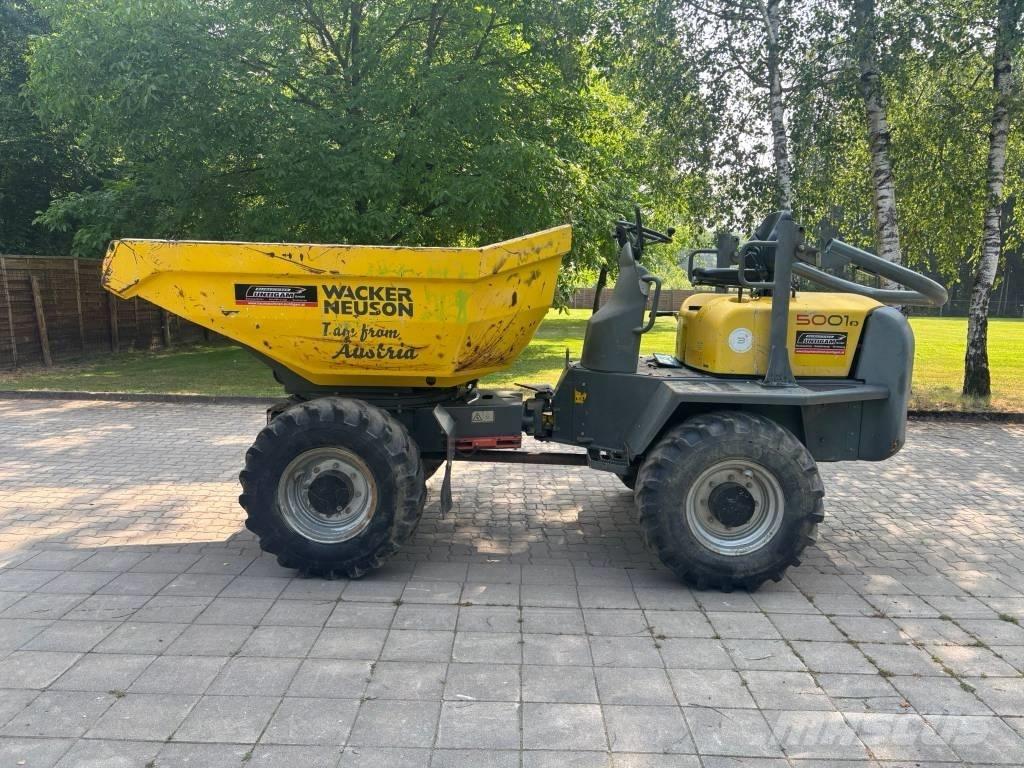 Wacker Neuson 5001 건설현장 덤프트럭