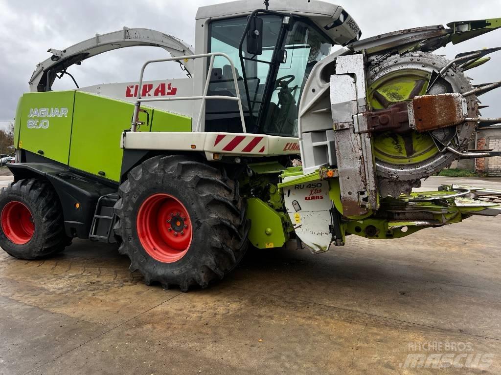 CLAAS Jaguar 850 목초 수확기