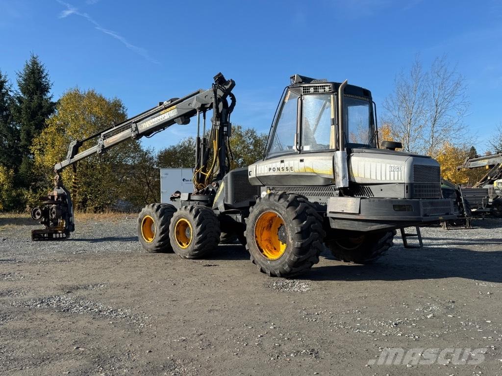 Ponsse Ergo 6W 원목 하베스터