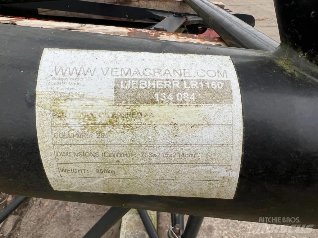 Liebherr LR 1160 크레인 부품 및 장비