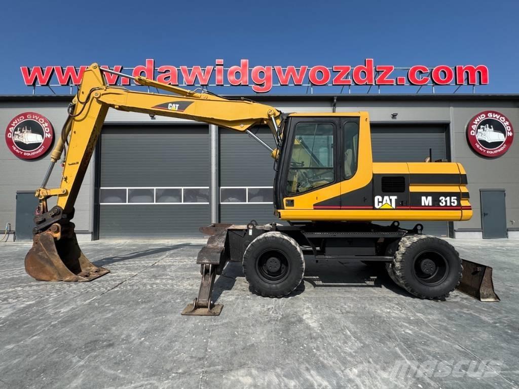 CAT M 315  휠 굴삭기