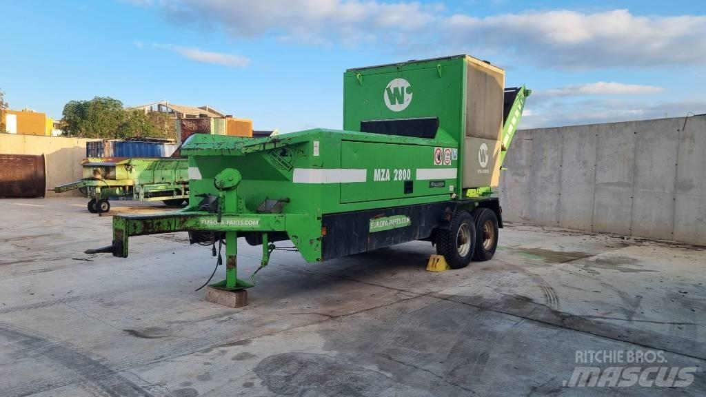 Willibald MZA 2800 임업정리 헤드커터기