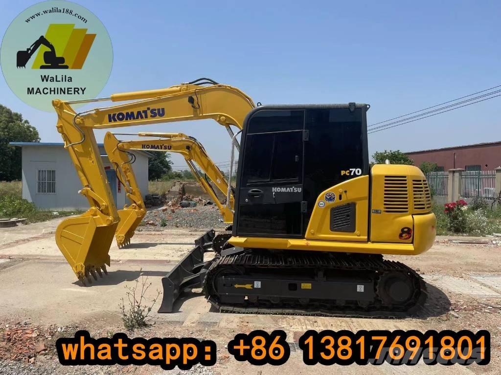Komatsu PC 70-8 소형 굴삭기 7톤 미만
