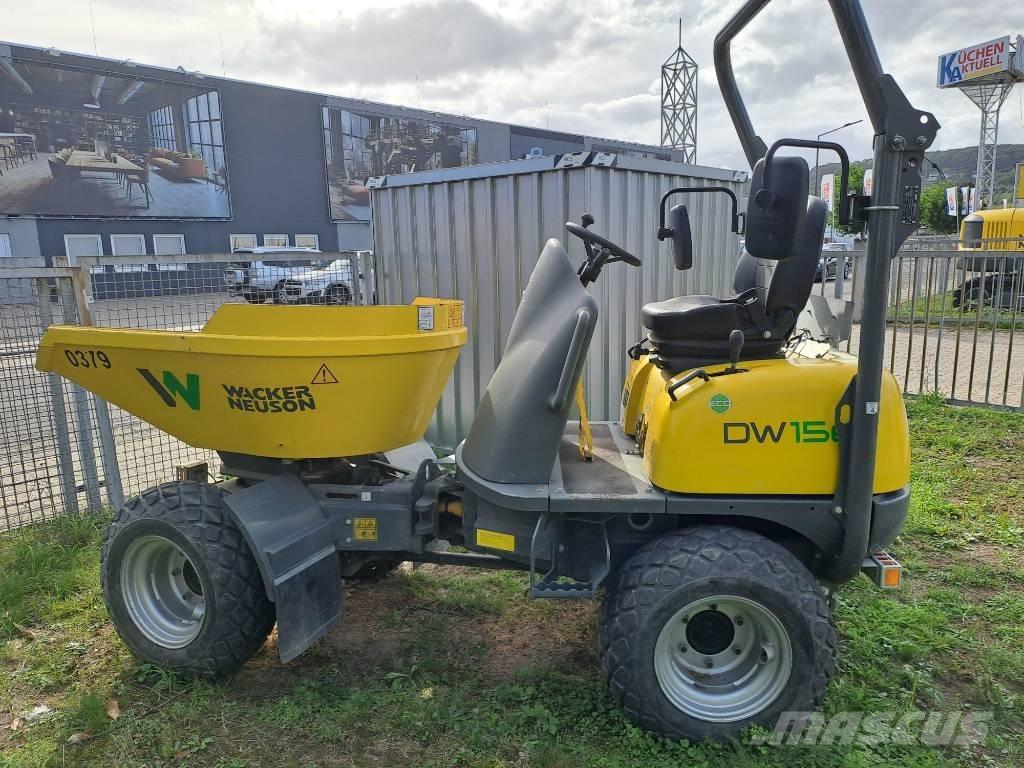 Wacker Neuson DW15e 건설현장 덤프트럭