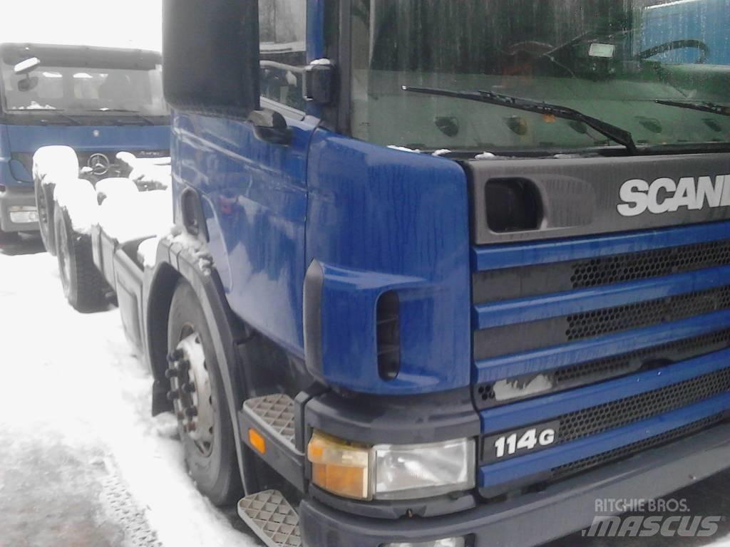 Scania 114G 새시 운전실 트럭
