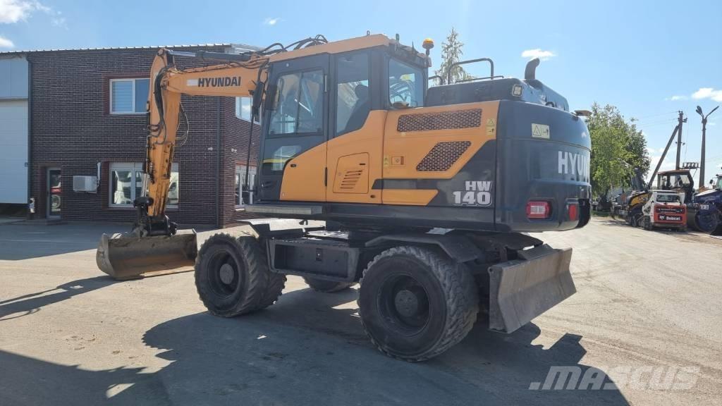 Hyundai HW 140  휠 굴삭기