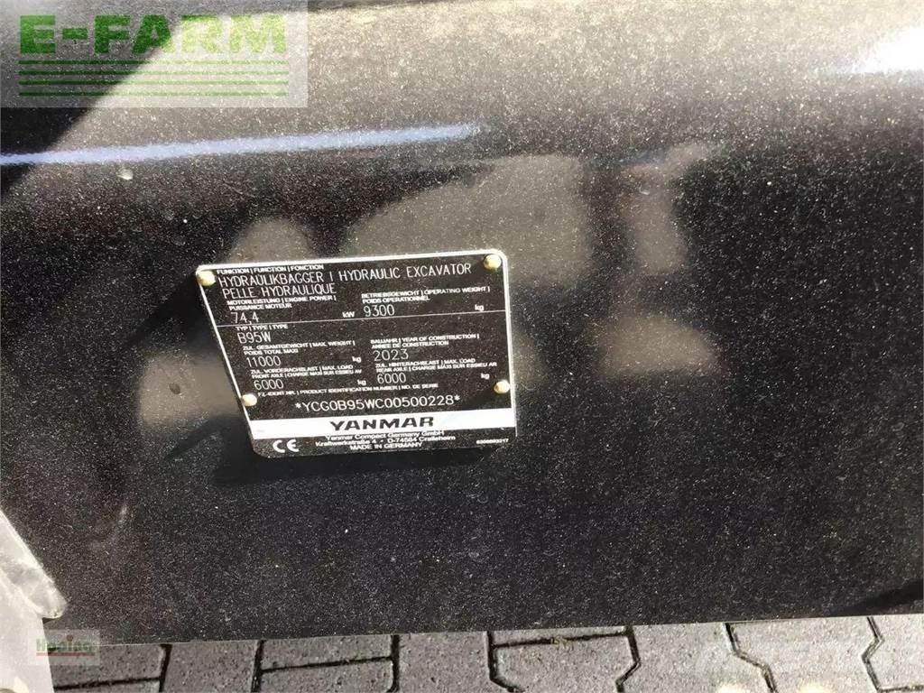 Yanmar b95w/5  휠 굴삭기