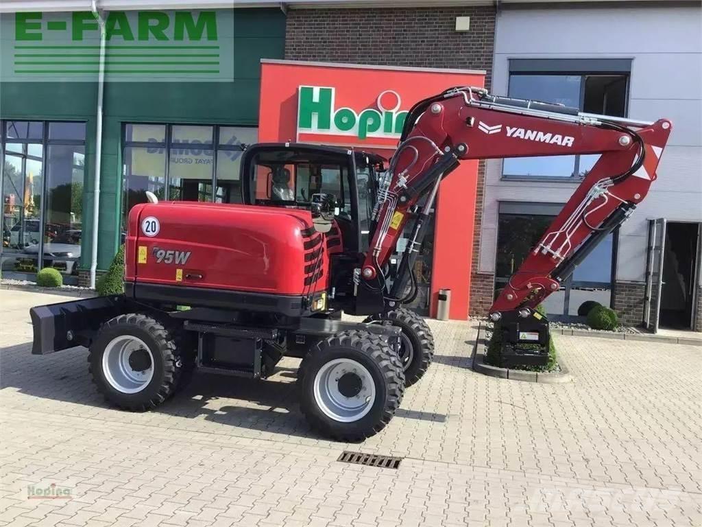 Yanmar b95w/5  휠 굴삭기