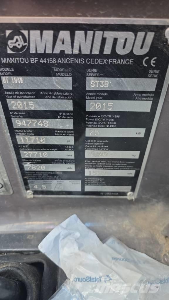 Manitou MT 1840 건설 장비 - 기타