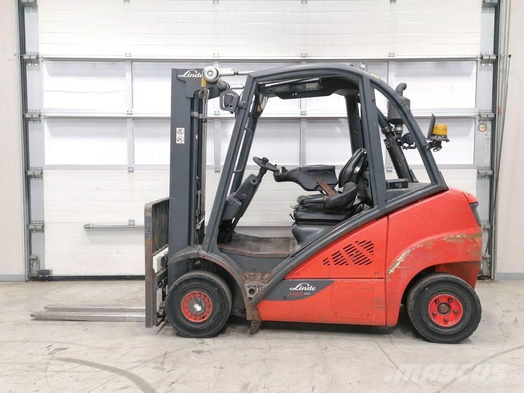 Linde H25D-02 디젤 지게차