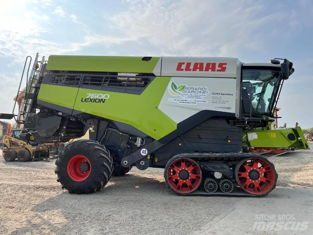 CLAAS LEXION 7600 TT 콤바인 수확기