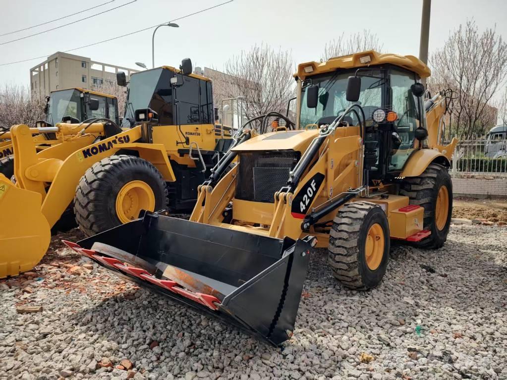 CAT 420F 백호로더