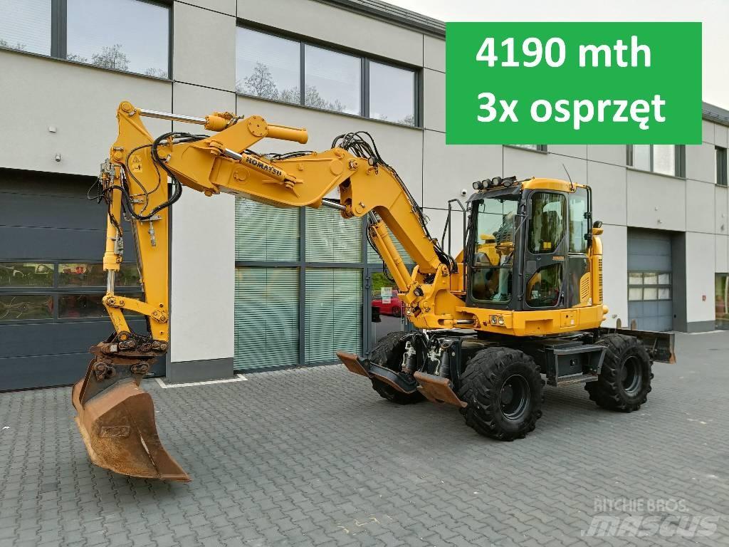 Komatsu PW118 MR-11  휠 굴삭기