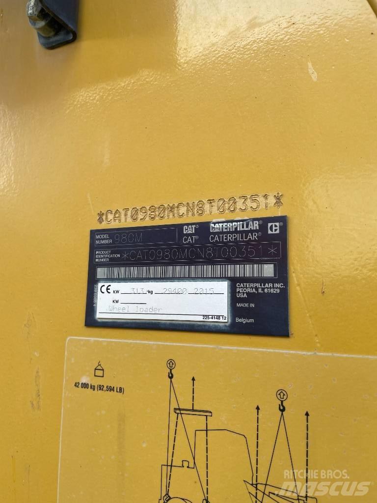 CAT 980M  휠로우더