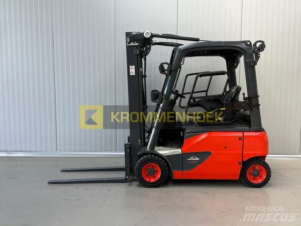 Linde E 16 P-02 전동 지게차