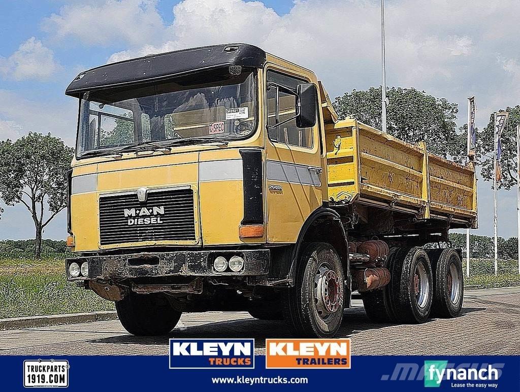 MAN 26.281 DFK 6X4 덤프 트럭