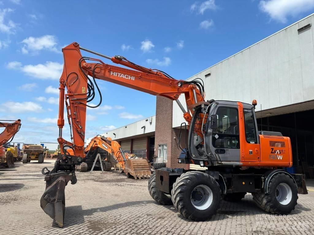 Hitachi ZX 130 W  휠 굴삭기