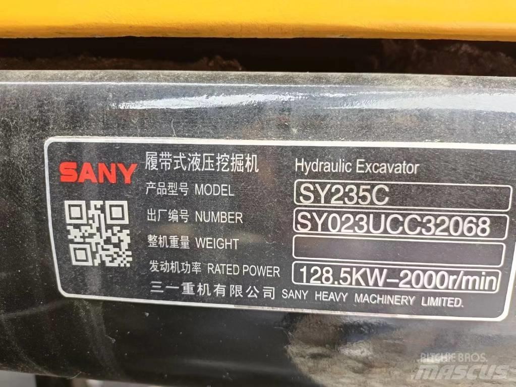 Sany 235C 대형 굴삭기 29톤 이상