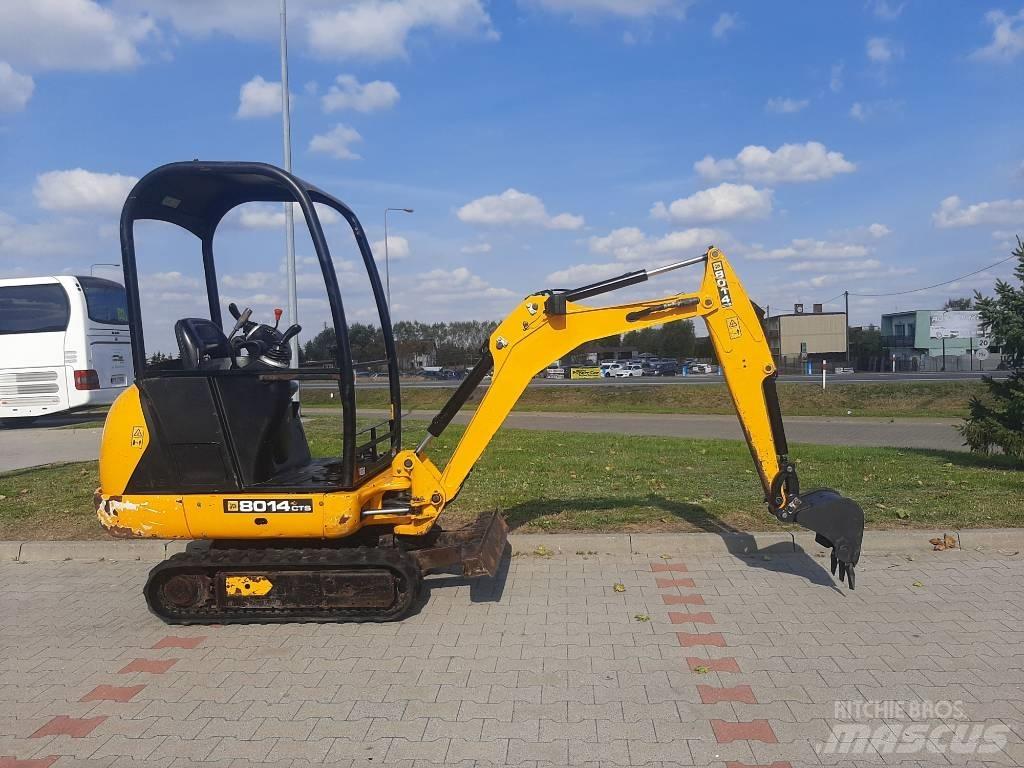 JCB 8014 CTS 소형 굴삭기 7톤 미만