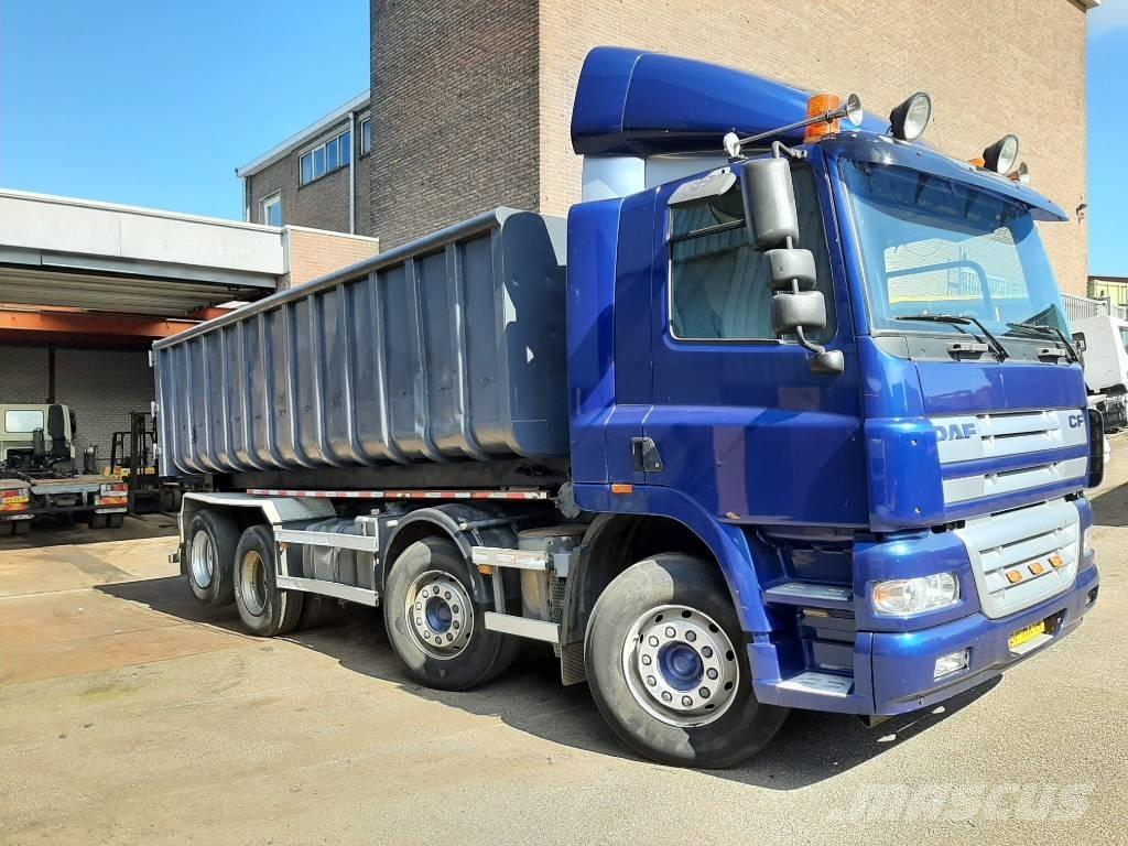 DAF cf85.480 8x2 훅 리프트 트럭