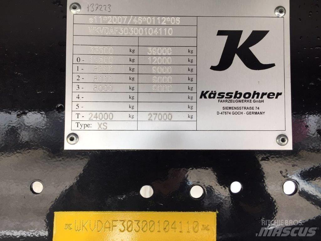 Kässbohrer Maxima 커튼사이더 세미 트레일러