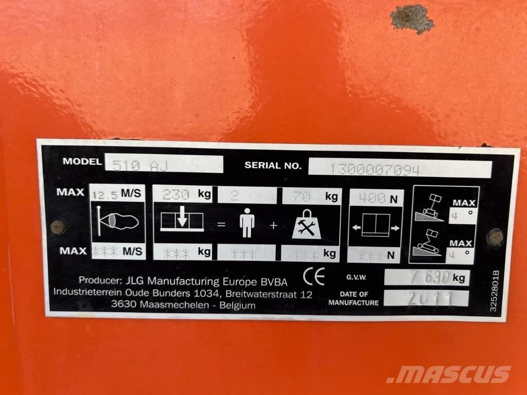 JLG 510 AJ 관절형 전동이동 리프트