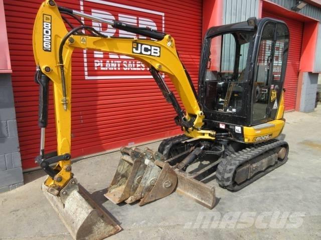 JCB 8026 CTS 소형 굴삭기 7톤 미만