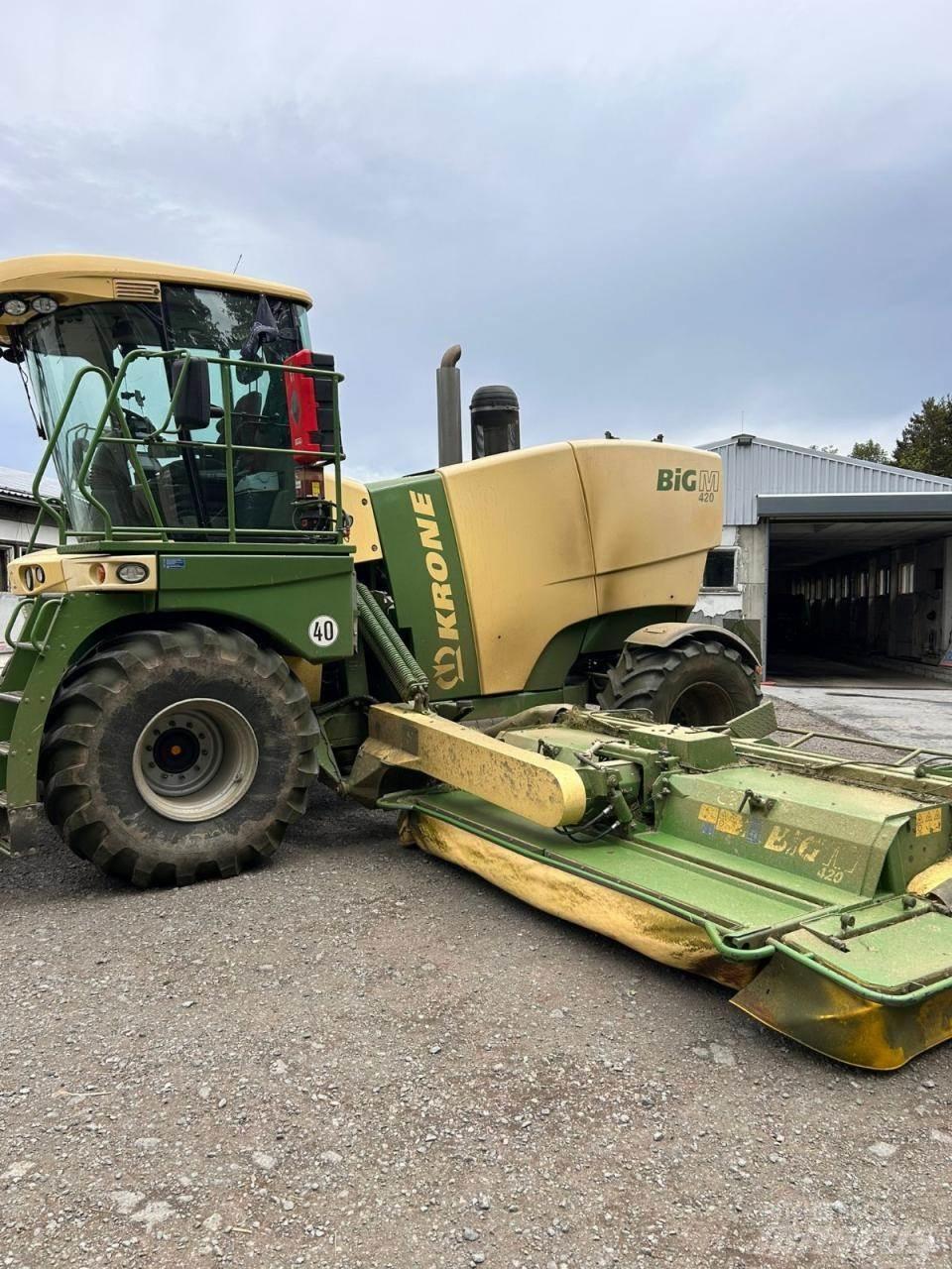 Krone BIg M 420 CV 목초 수확기