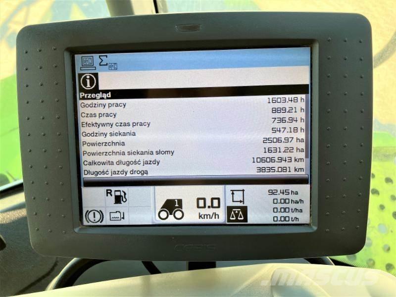 CLAAS LEXION 750 콤바인 수확기