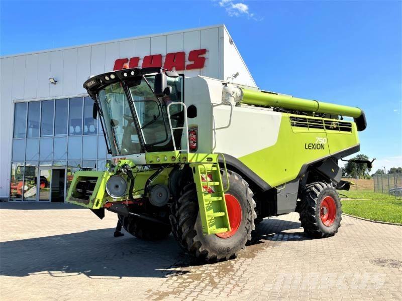 CLAAS LEXION 750 콤바인 수확기