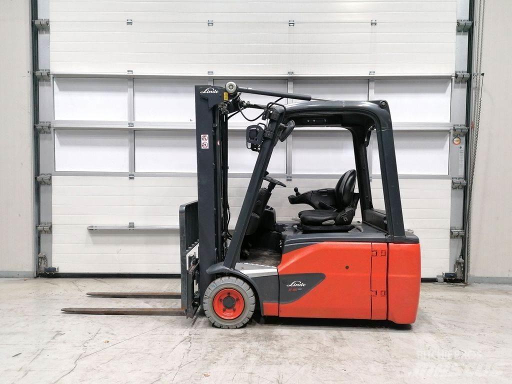 Linde E16L-02 전동 지게차