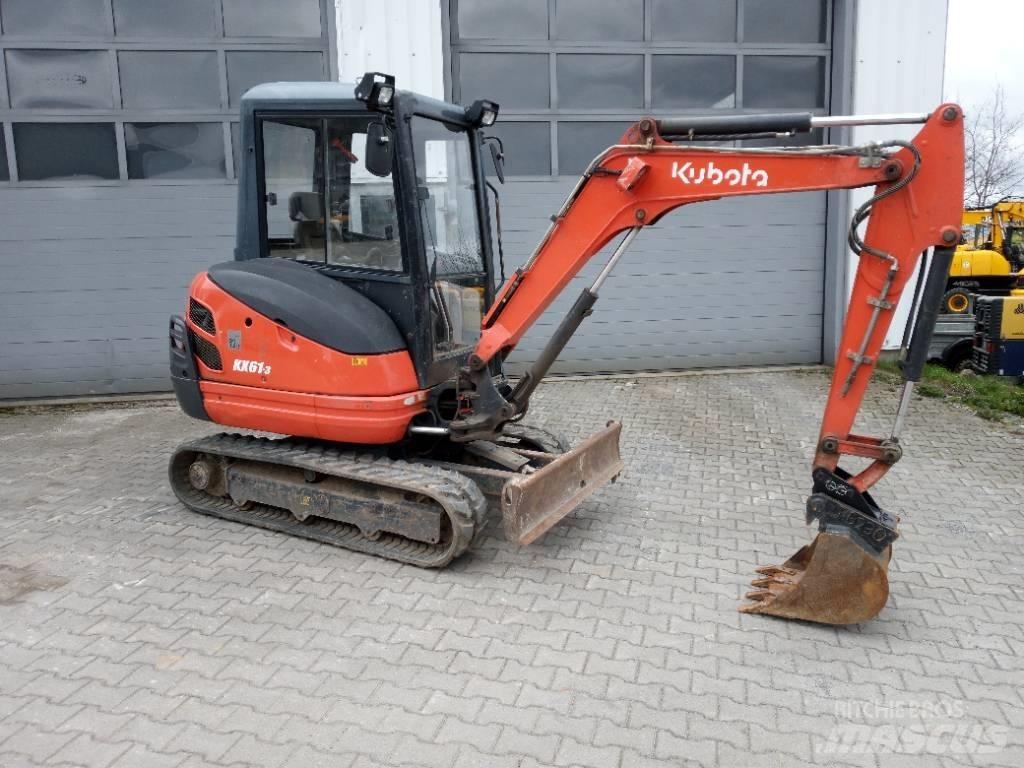 Kubota KX 61-3 소형 굴삭기 7톤 미만