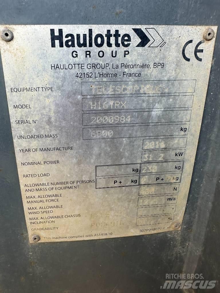 Haulotte H 16 TPX 견인식 전동이동 리프트