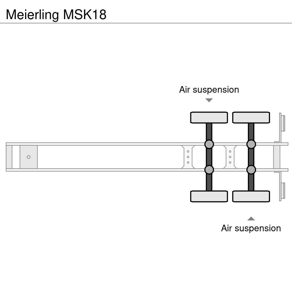 Meierling MSK18 티퍼 세미 트레일러
