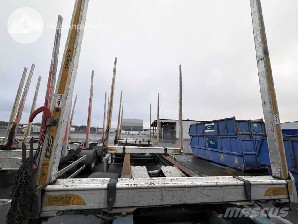 Jyki V 42 T0 목재용 트레일러