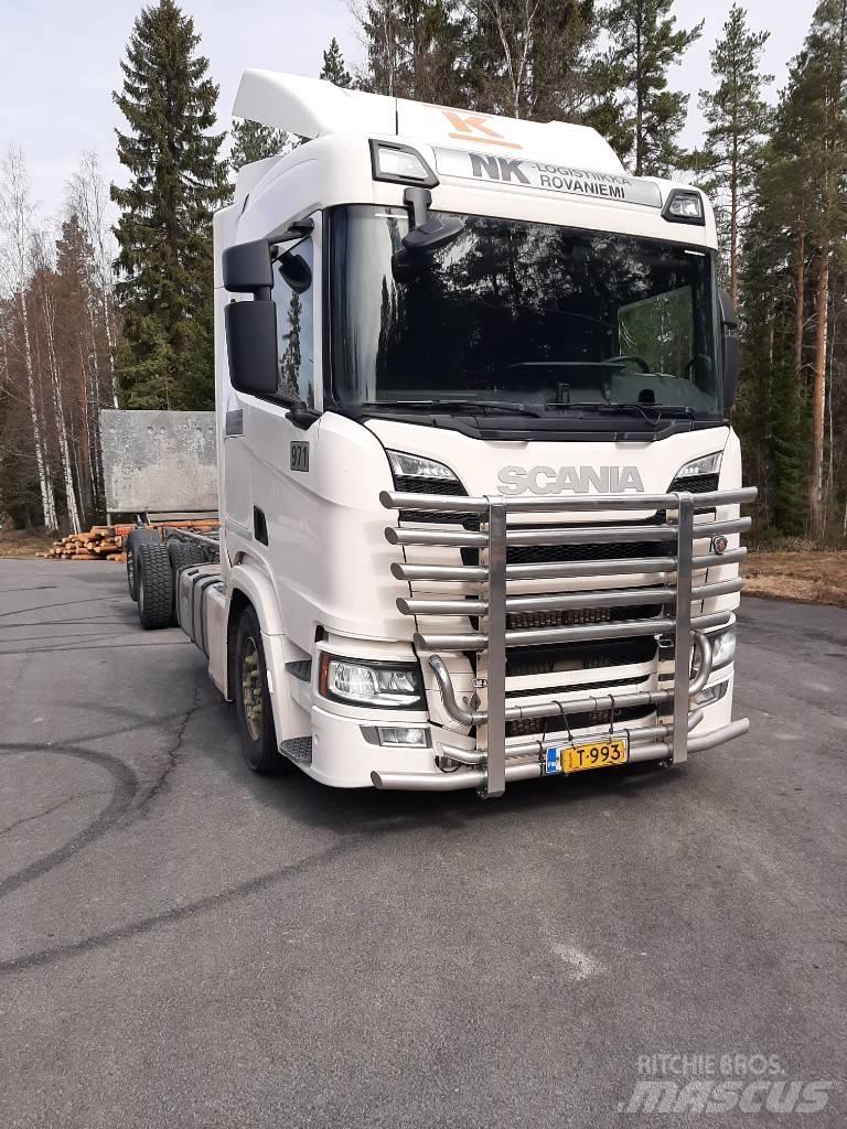 Scania R 500 새시 운전실 트럭