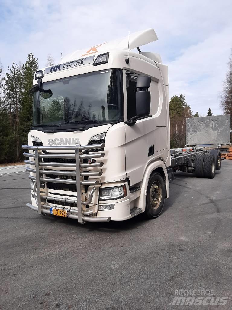 Scania R 500 새시 운전실 트럭