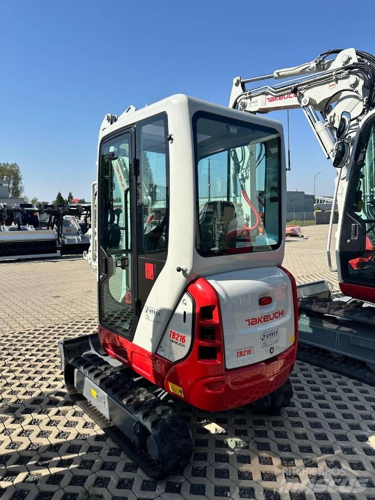 Takeuchi TB216 V0 소형 굴삭기 7톤 미만