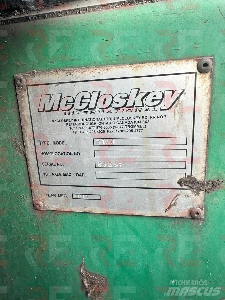 McCloskey S130 이동식 선별기