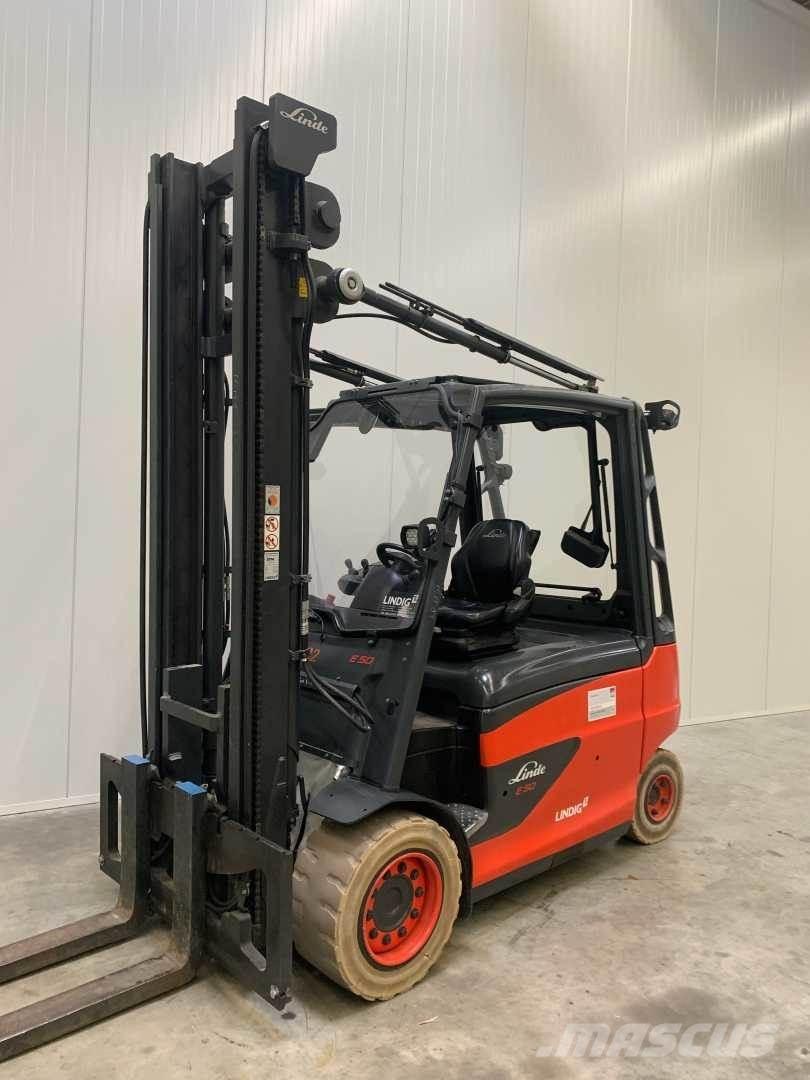 Linde E50HL 전동 지게차