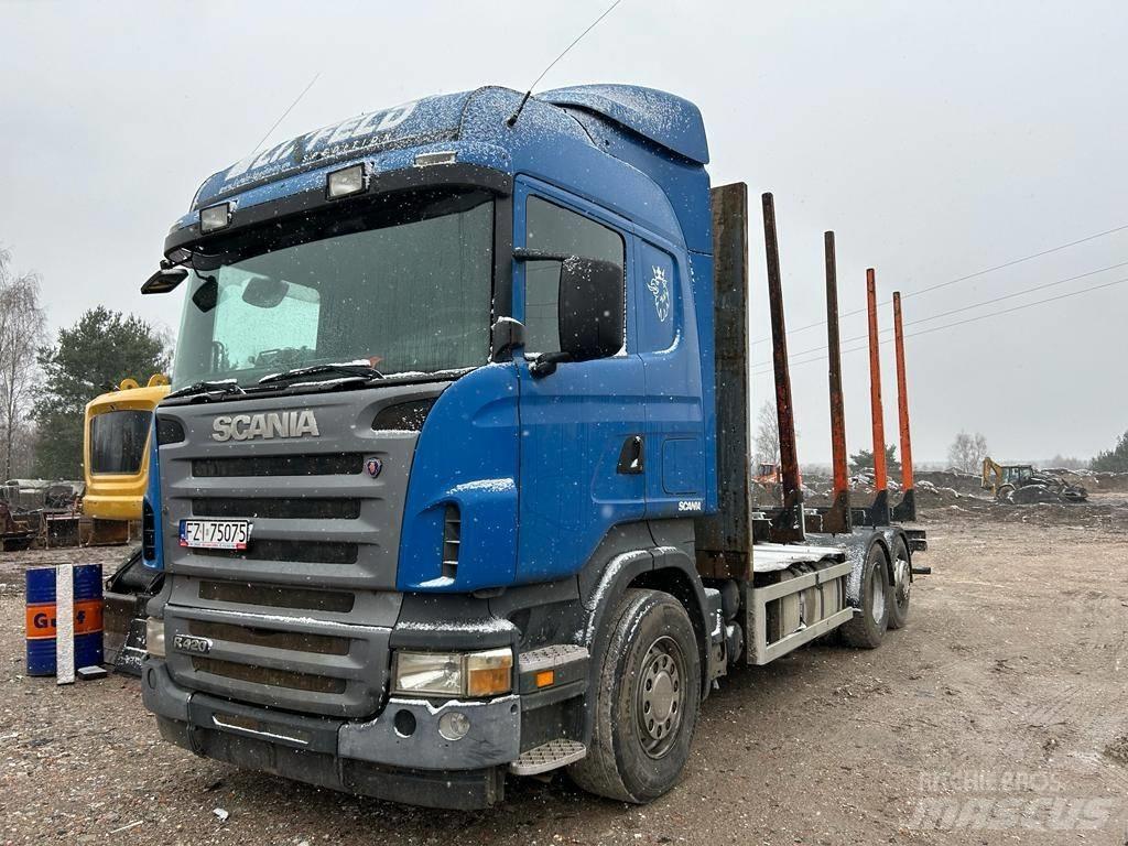 Scania R 420 목재 트럭