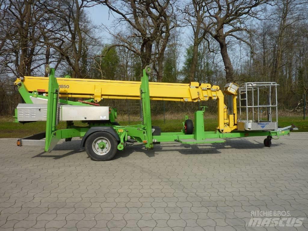 Omme 1850 EB 트레일러 탑재 고소작업대