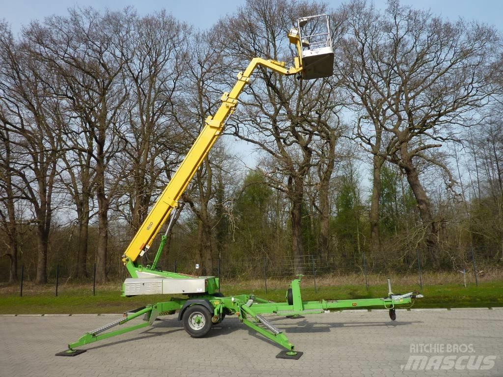 Omme 1850 EB 트레일러 탑재 고소작업대